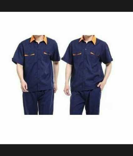 Blue Half Sleeve Workshop Uniform