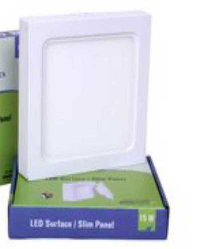 Led Square White Panel Light  Input Voltage: 15 Volt (V)