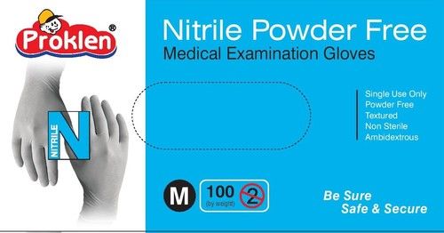 Nitrile Powder Free Medical Examination Gloves