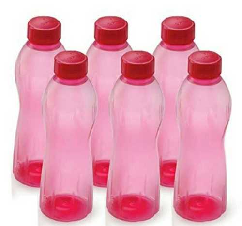 Pink Color Plastic Fridge Bottle