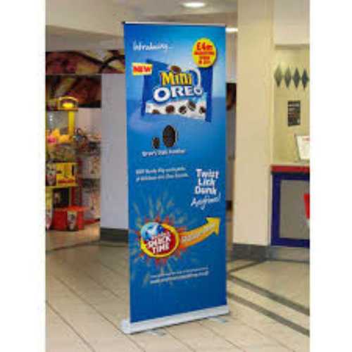 Acrylic Rectangle Shape Flex Printed Banner