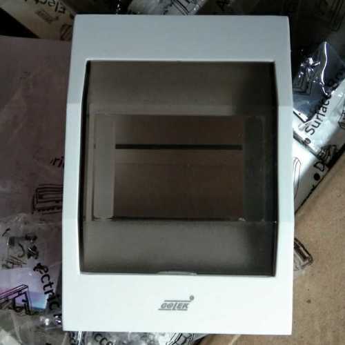 White Transparent Pvc Mcb Box With Pc Glass