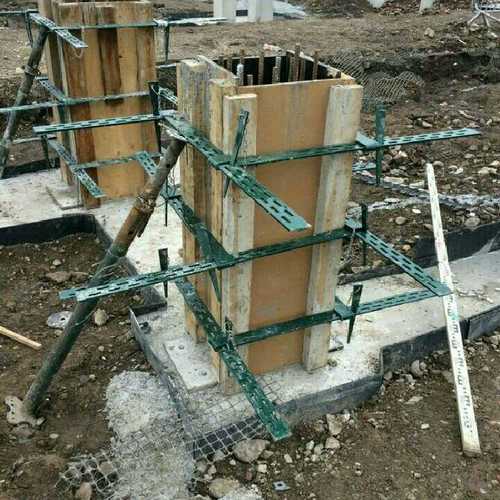 Adjustable Scaffolding Column Clamp Application: Construction