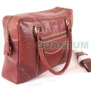 Brown Ladies Leather Office Bags