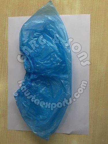 Single Use Plain Blue Disposable Shoe Cover for Clinical, Hospital