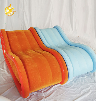 Soft Smooth Inflatable Chair No Assembly Required