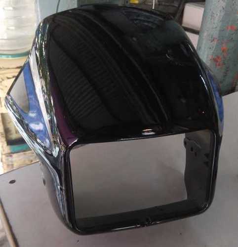 Plastic Square Bike Black Visor