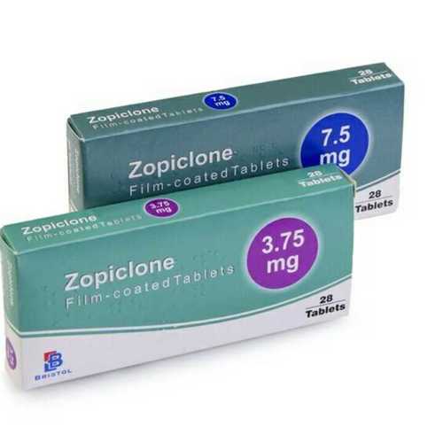 Zopiclone 7.5 Film Coated Tablets General Medicines