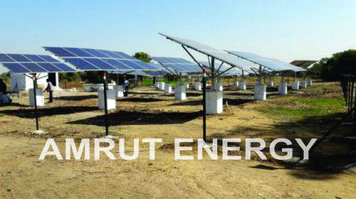 Amrut Energy 15 Hp And 11 Kw Polycrystalline Solar Irrigation System