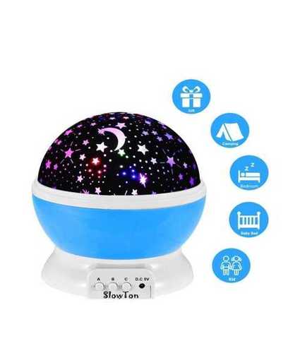 Blue Color Changing Rotating Projection Lamp (Multi Color)