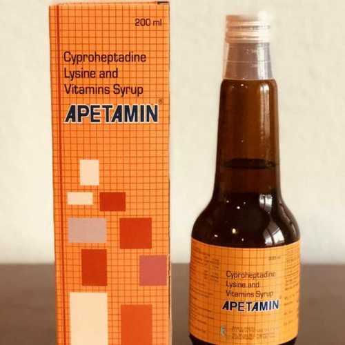 Cyproheptadine Lysine And Vitamin Syrups