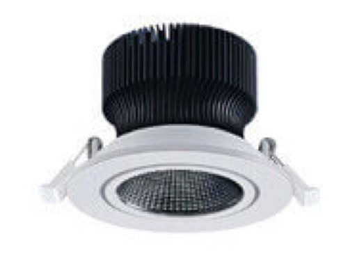 White Locus Led Cob Round Downlighters