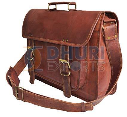 Custom Mens Pure Leather Bags For Office