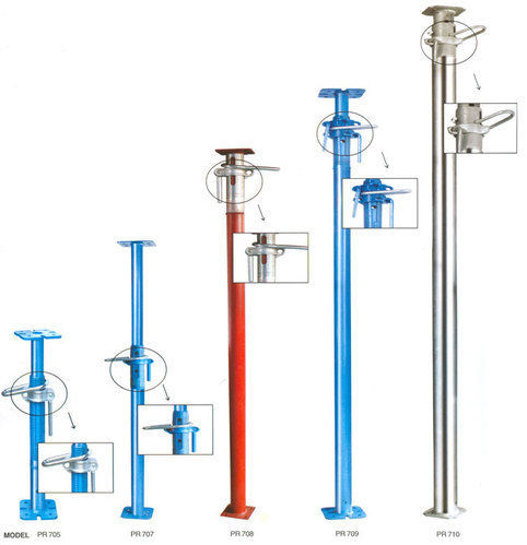 किराए पर टेलीस्कोपिक स्टील प्रॉप्स