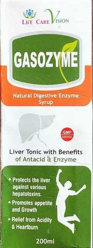 Ayurvedic Gasozyme Natural Digestive Enzyme Syrup