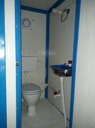 PUF Toilet Cabin with Robust Construction