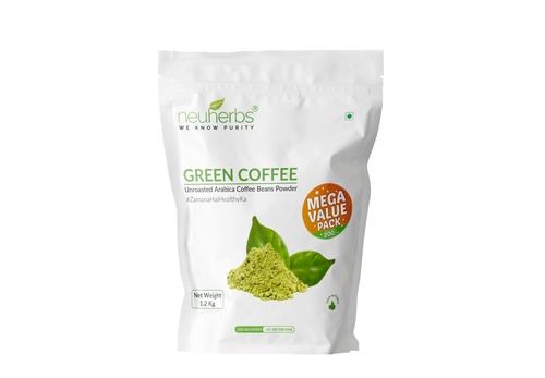 Green Coffee Beans Powder - 1.2kg Superior Organic Quality , 100% Purity in Good Condition