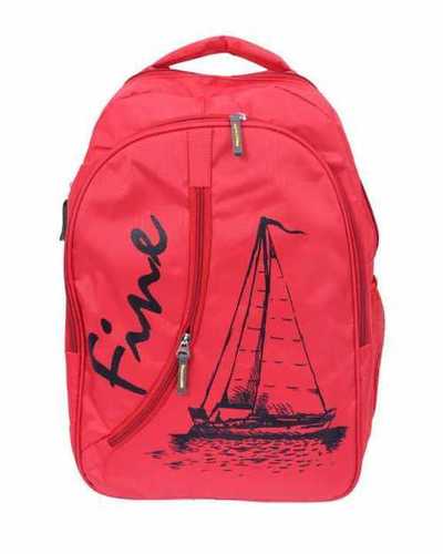 Red Light Weighted School Backpack