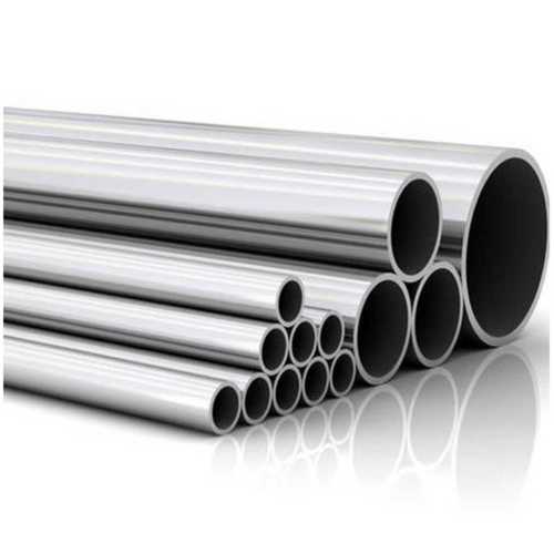 Seamless Stainless Steel Pipes - Polished Finish, 6 m Length, 3-6 mm Wall Thickness, Silver Color