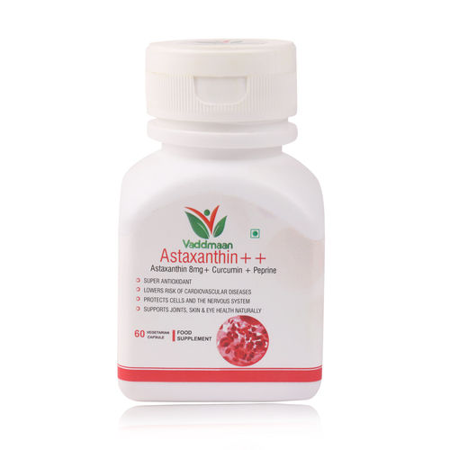 Vaddmaan Astaxanthin ++ 60 Veg Capsules