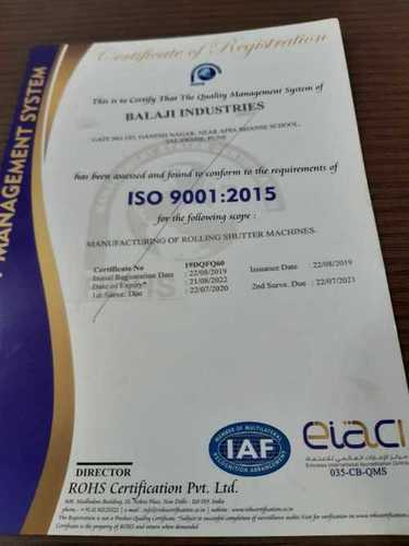 ISO Certification Service