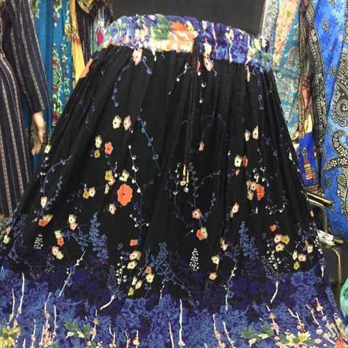 Assorted Printed Long Skirt With Multi Print