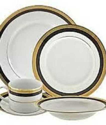 White Rust Proof Melamine Crockery