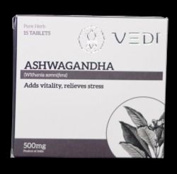 Ashwagandha Tablets, Medicine Grade
