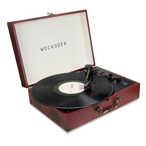 Black Classic Turntable Player