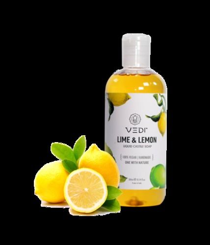 High Foam Lime And Lemon Liquid Castile Soap