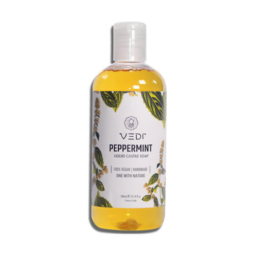 Peppermint Liquid Castile Soap, 300ml