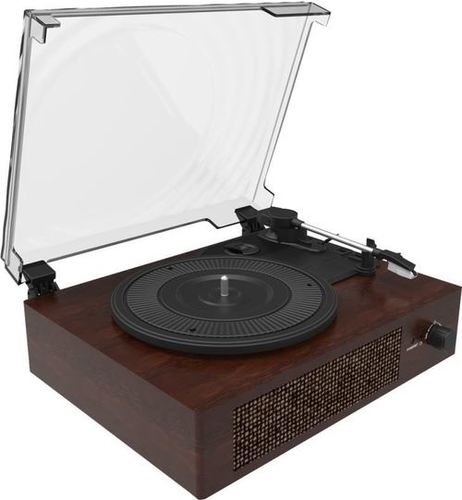 Retro Turntable With Bluetooth Record Player Stable Stand