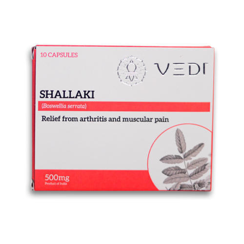 Capsules Shallaki 10 Capsules, 500Mg