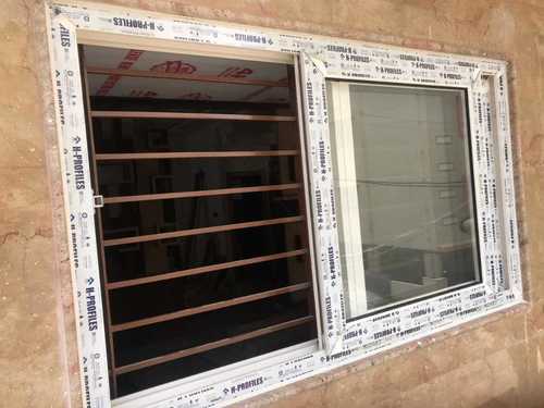 White Anti Corrosive Aluminium Upvc Window