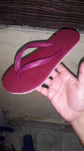 Maroon & Purple Designer Paro Hawai Slippers