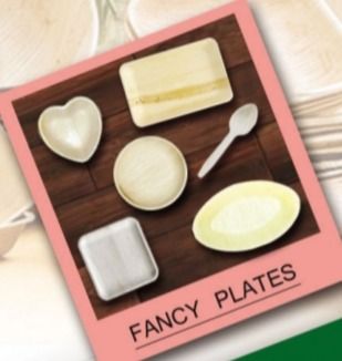 Custom Heart, Square And Round Shape Fancy Plastic Plates