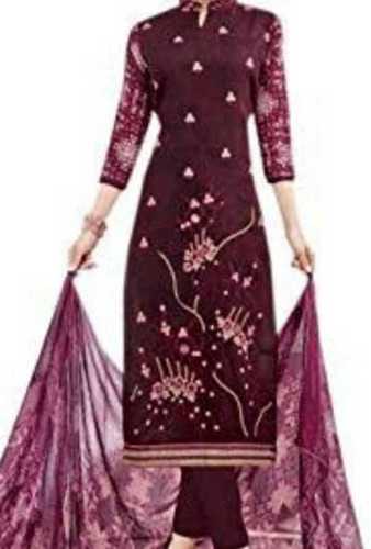 Ladies Designer Embroidered Suits