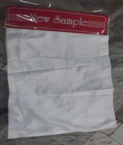 Plain White Color Polyester Fabrics