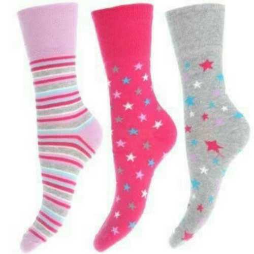 Skin Friendly Printed Ladies Socks