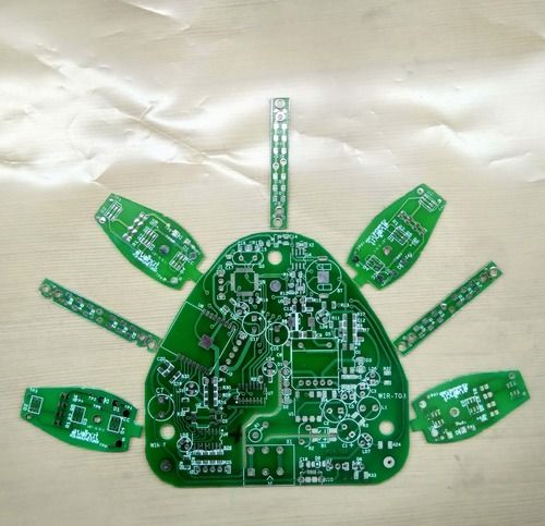 Double Sided Printed Circuit Board - 1.6mm Thickness, Green Color with HASL Finish | Moisture Free, User Friendly