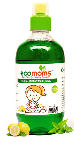 Green Herbal Dishwash Liquid