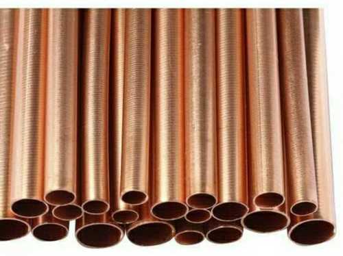 Red Industrial Copper Round Pipe