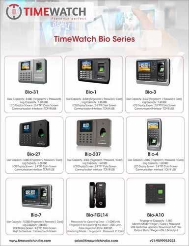 Secured Biometric Attendance Machine Usage: Industrial