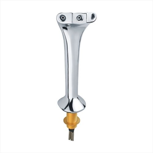 Silver 3 Way Chrome Plated Brass Cobra Beer Tower