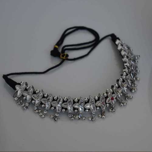 Appealing Look Silver Chocker Necklace