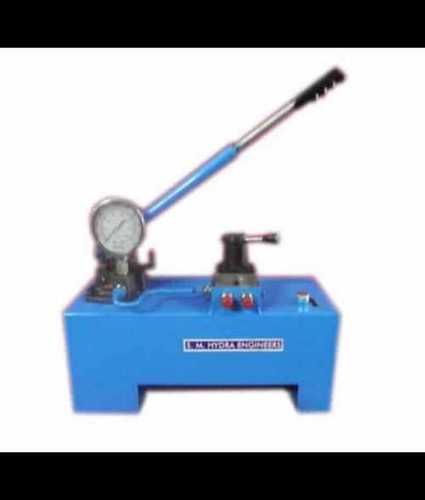 Stainless Steel Blue Color Hydraulic Hand Pump