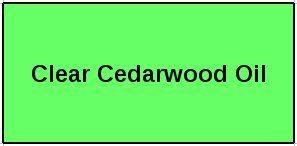 Clear Cedarwood Oil