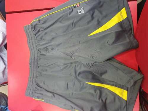 Green Finely Stitched Sports Shorts