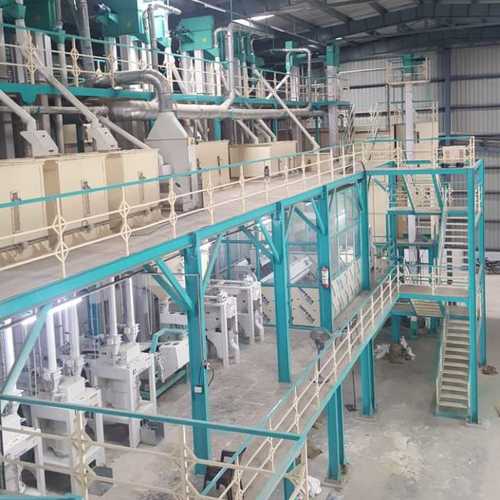 High Strength And Fully Automatic Rice Mill Plant With Low Noise