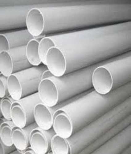 White Round Shape Pvc Pipes